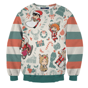 Haikyuu Christmas Unisex Wool Sweater