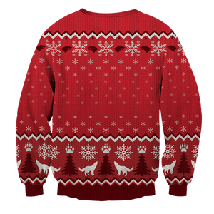 Ho! Ho! Hodor! Unisex Wool Sweater