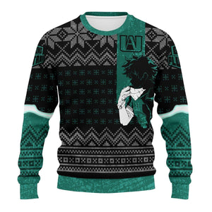 Izuku Midoriya Unisex Wool Sweater