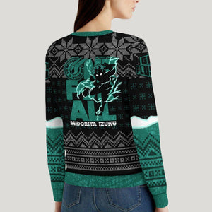 Izuku Midoriya Unisex Wool Sweater