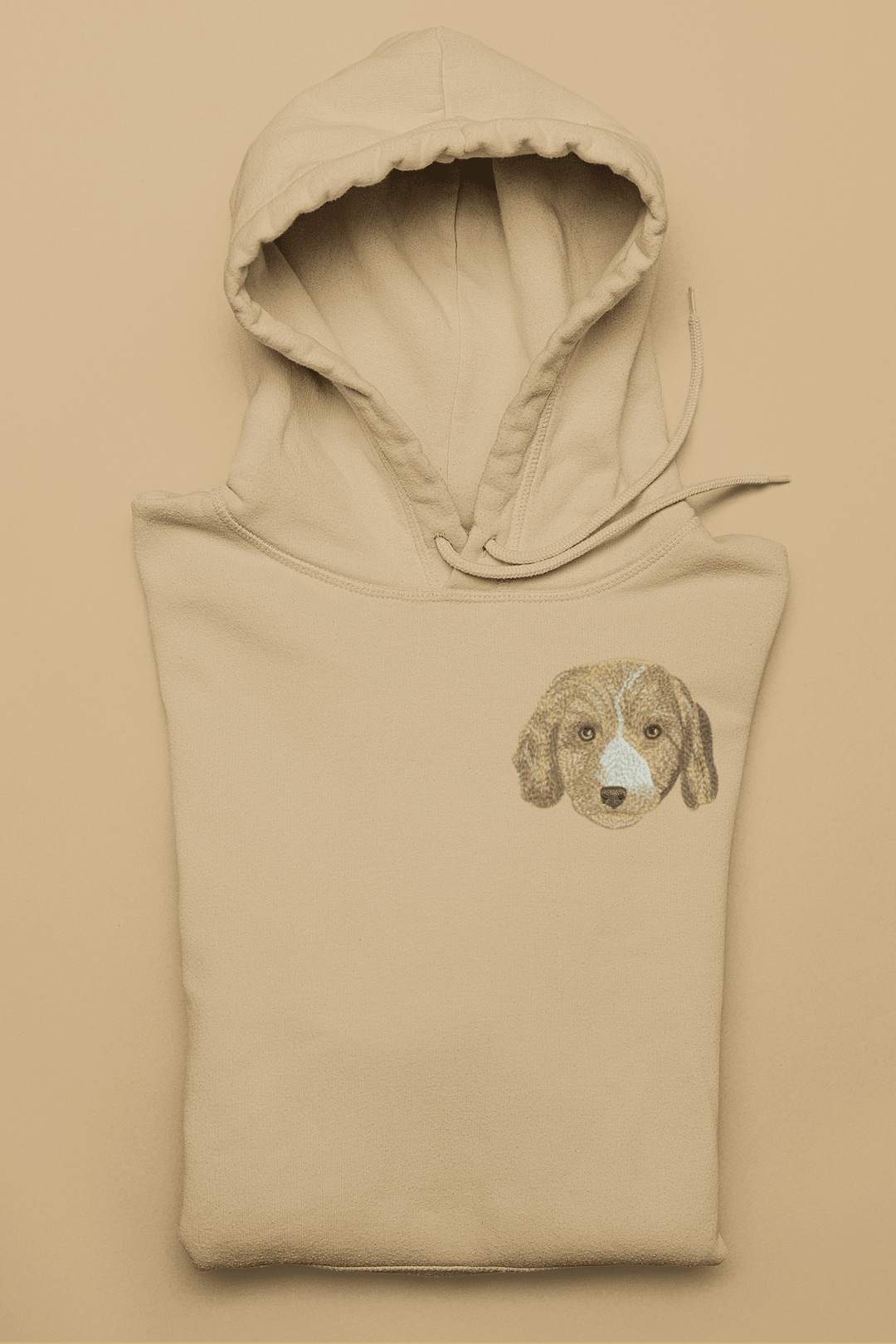 Giftngon - Personalized Name and Custom Embroidered Pet Portrait Patch Hoodie - Giftngon Shop