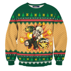 New Katsuki Boom Unisex Wool Sweater