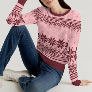 Nezuko Unisex Wool Sweater