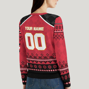 Personalized Haikyuu National Team Christmas Unisex Wool Sweater
