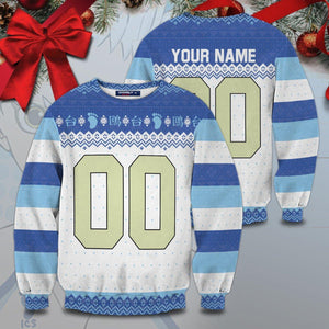 Personalized Kamomedai Christmas Unisex Wool Sweater