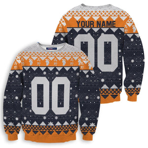 Personalized Karasuno Christmas Unisex Wool Sweater