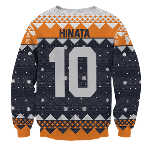 Personalized Karasuno Christmas Unisex Wool Sweater