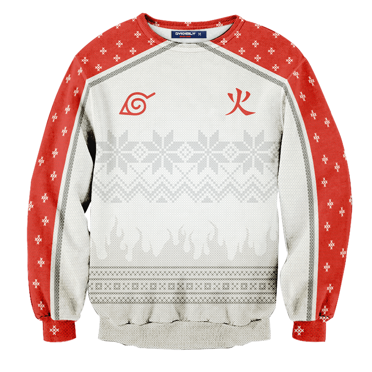 Personalized Konoha Hokage Unisex Wool Sweater