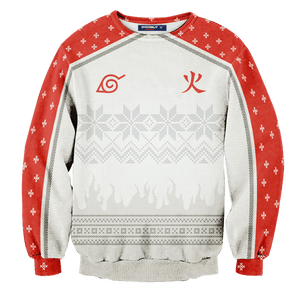 Personalized Konoha Hokage Unisex Wool Sweater