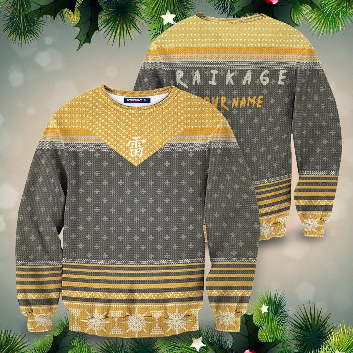 Personalized Raikage Unisex Wool Sweater