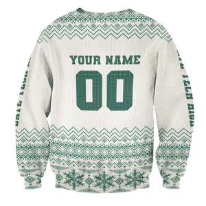 Personalized Team Datekou Christmas Unisex Wool Sweater