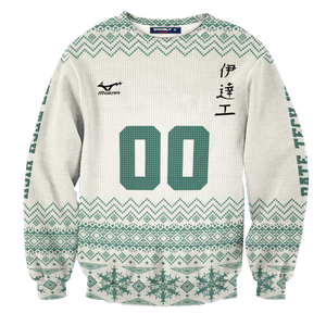 Personalized Team Datekou Christmas Unisex Wool Sweater