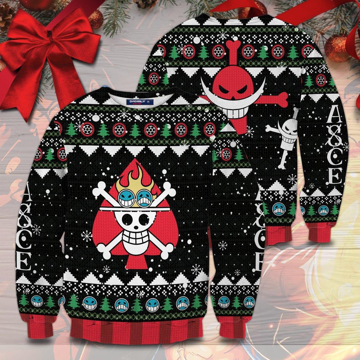 Pirate Ace Unisex Wool Sweater