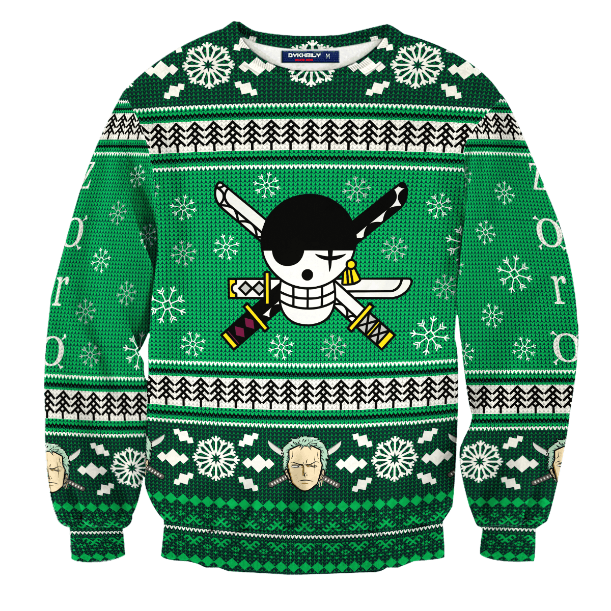 Pirate Zoro Unisex Wool Sweater