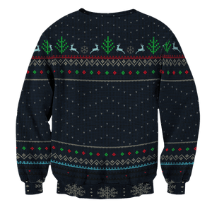 Schwifty Christmas Unisex Wool Sweater