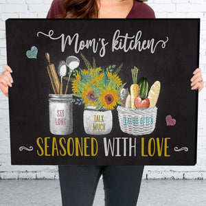 Seasoned With Love - Gift For Mom - Happy Mother'S Day Canvas - Matte Canvas