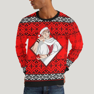 Sukuna Christmas Unisex Wool Sweater