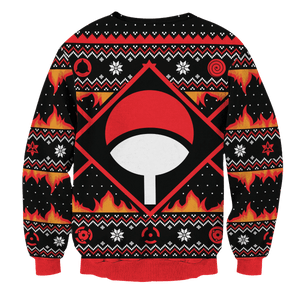 Uchiha Kekkei Genkai Unisex Wool Sweater