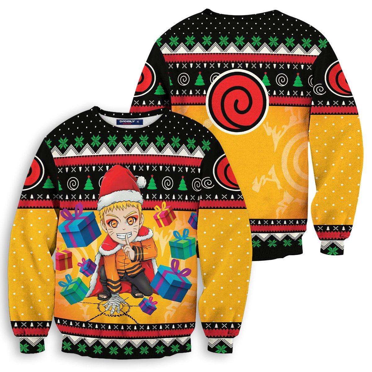 Uzumaki Holiday Way Unisex Wool Sweater